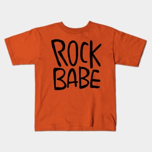 Rock babe Kids T-Shirt